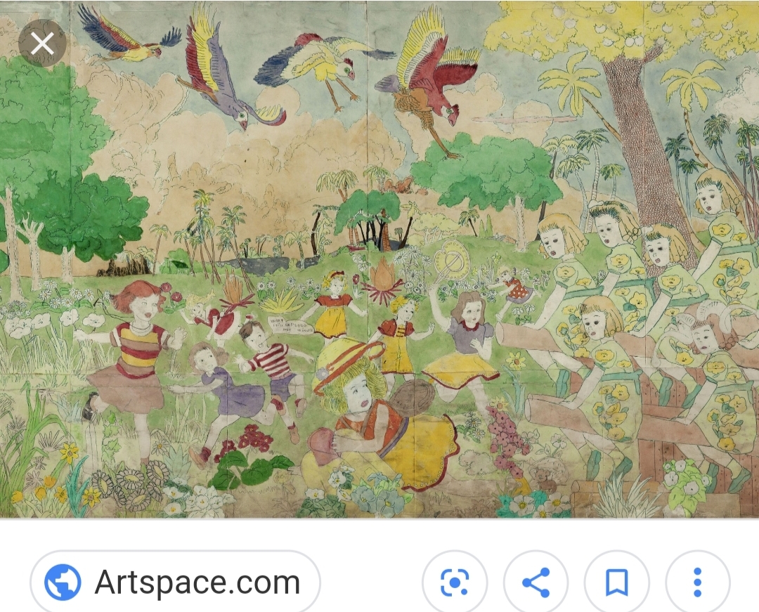One of Henry's paintings
