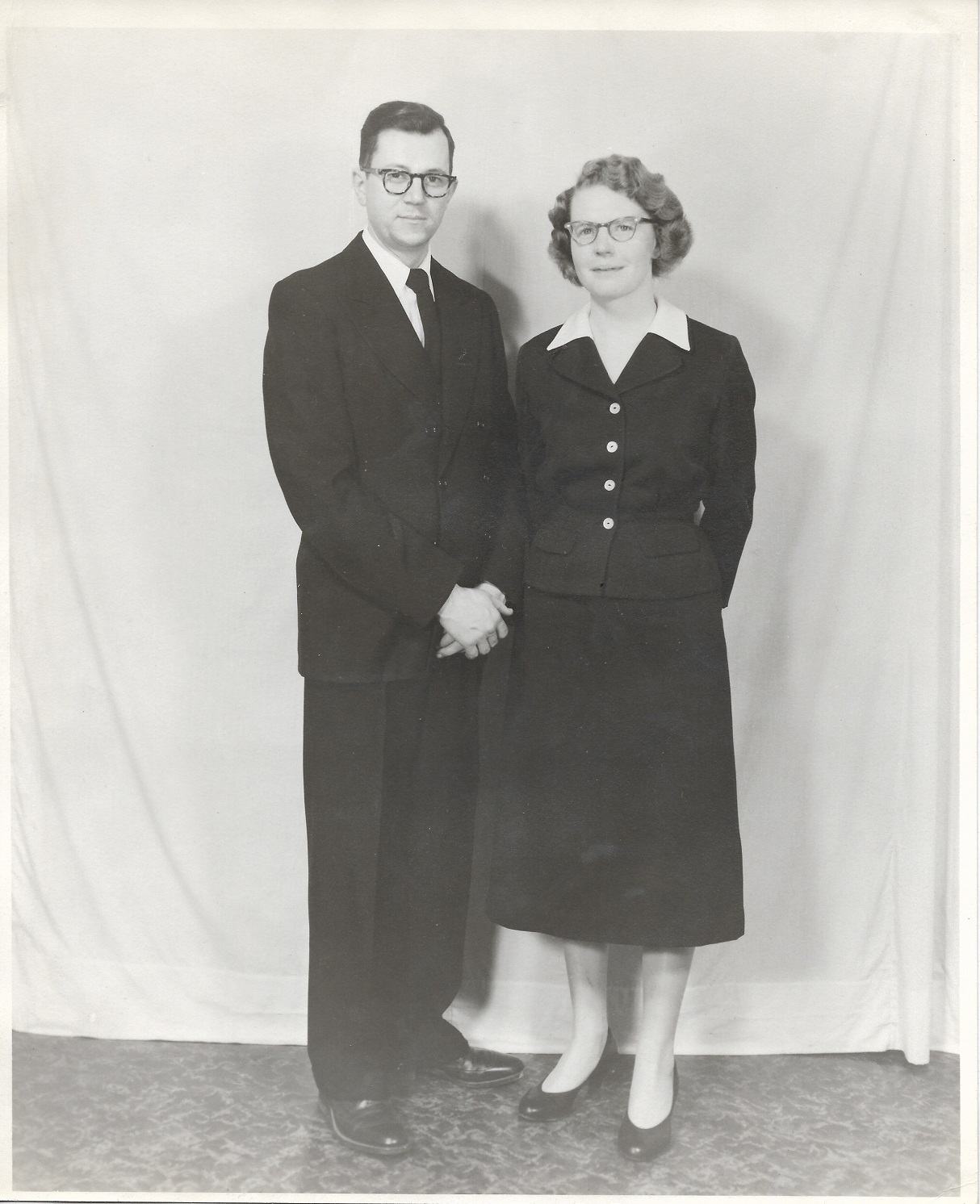 This photo depicts my paternal grandparents at their wedding reception in 1958.