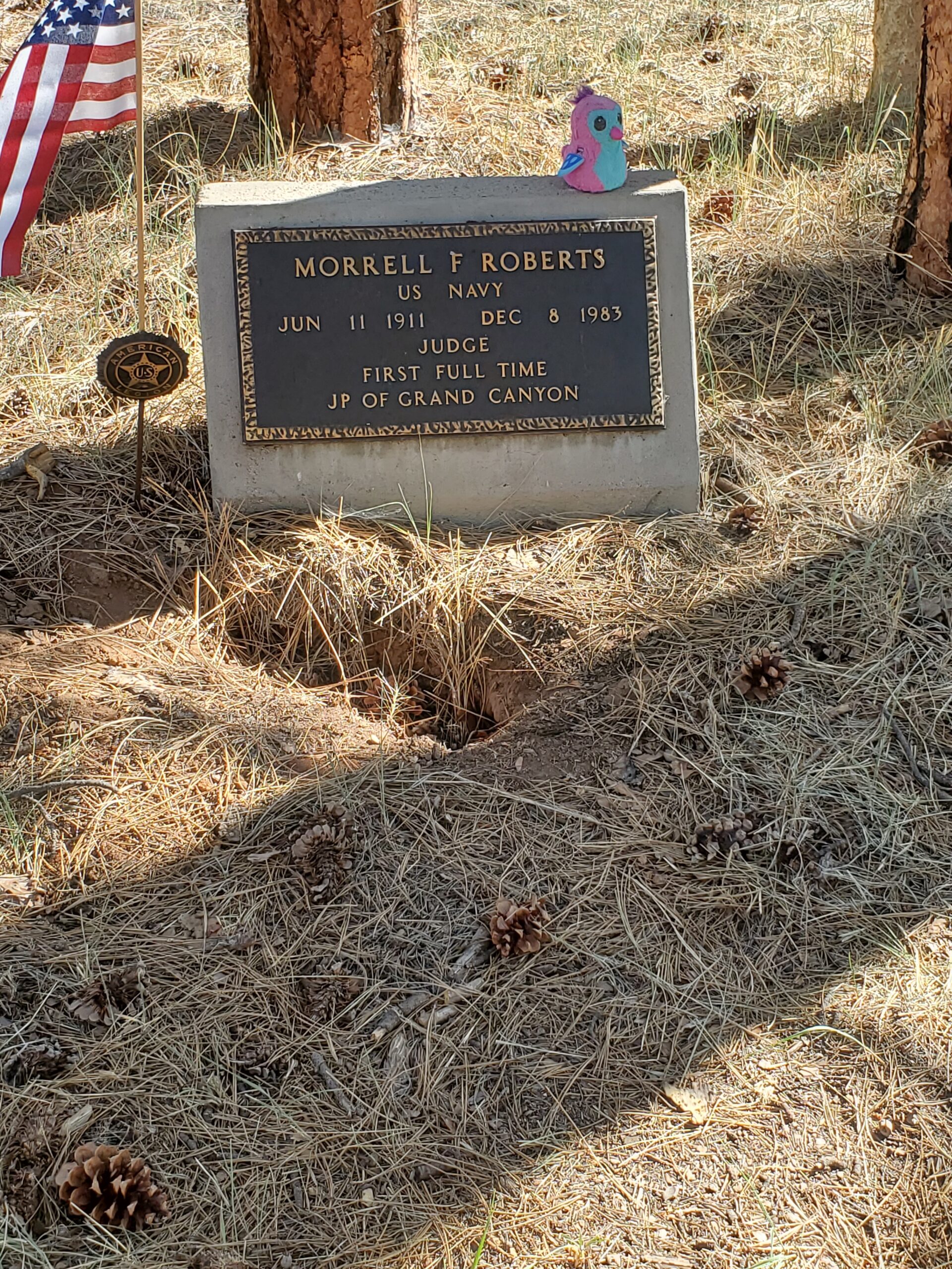 Morell Roberts Grave