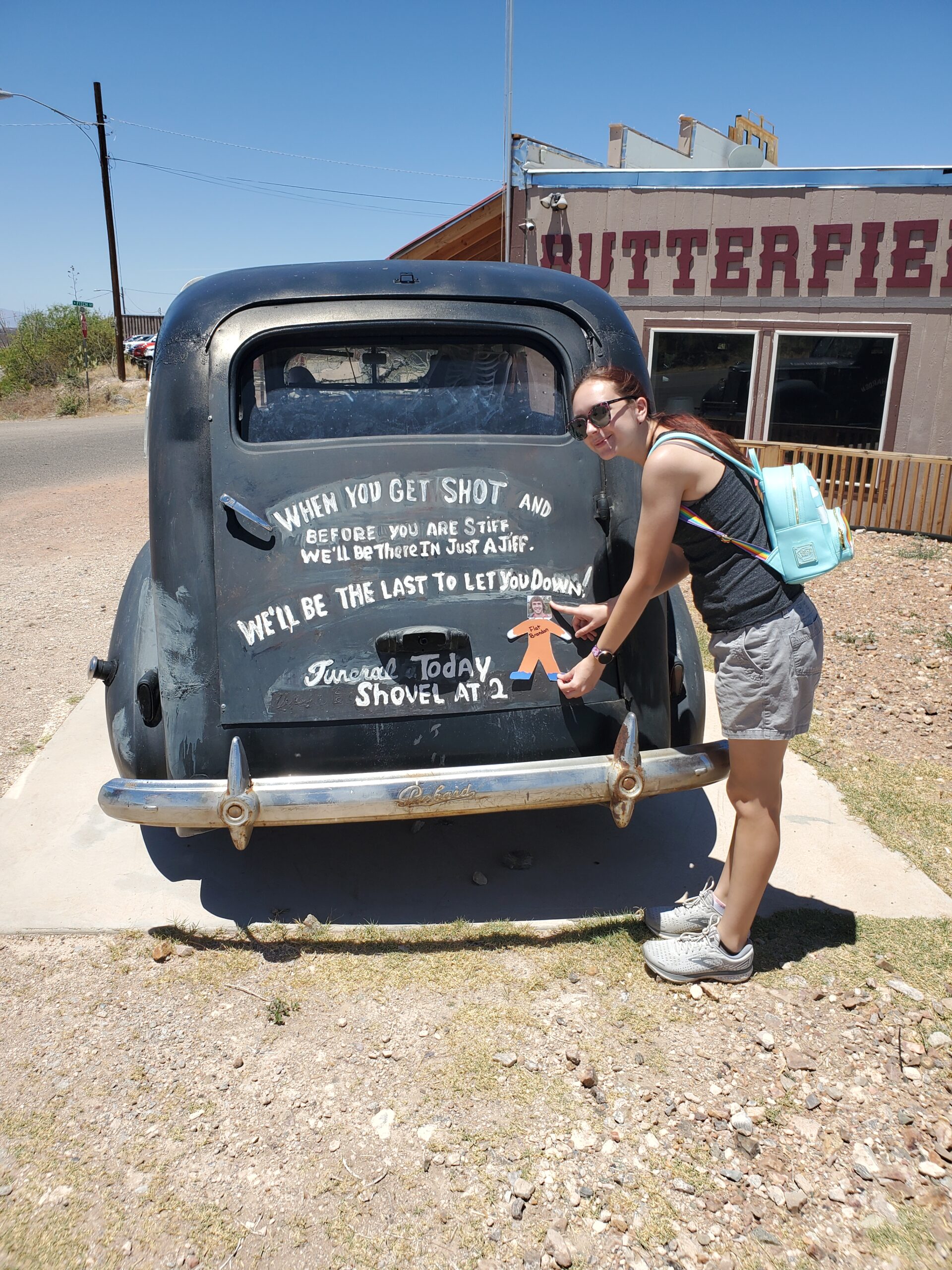 Backside of the Hearse