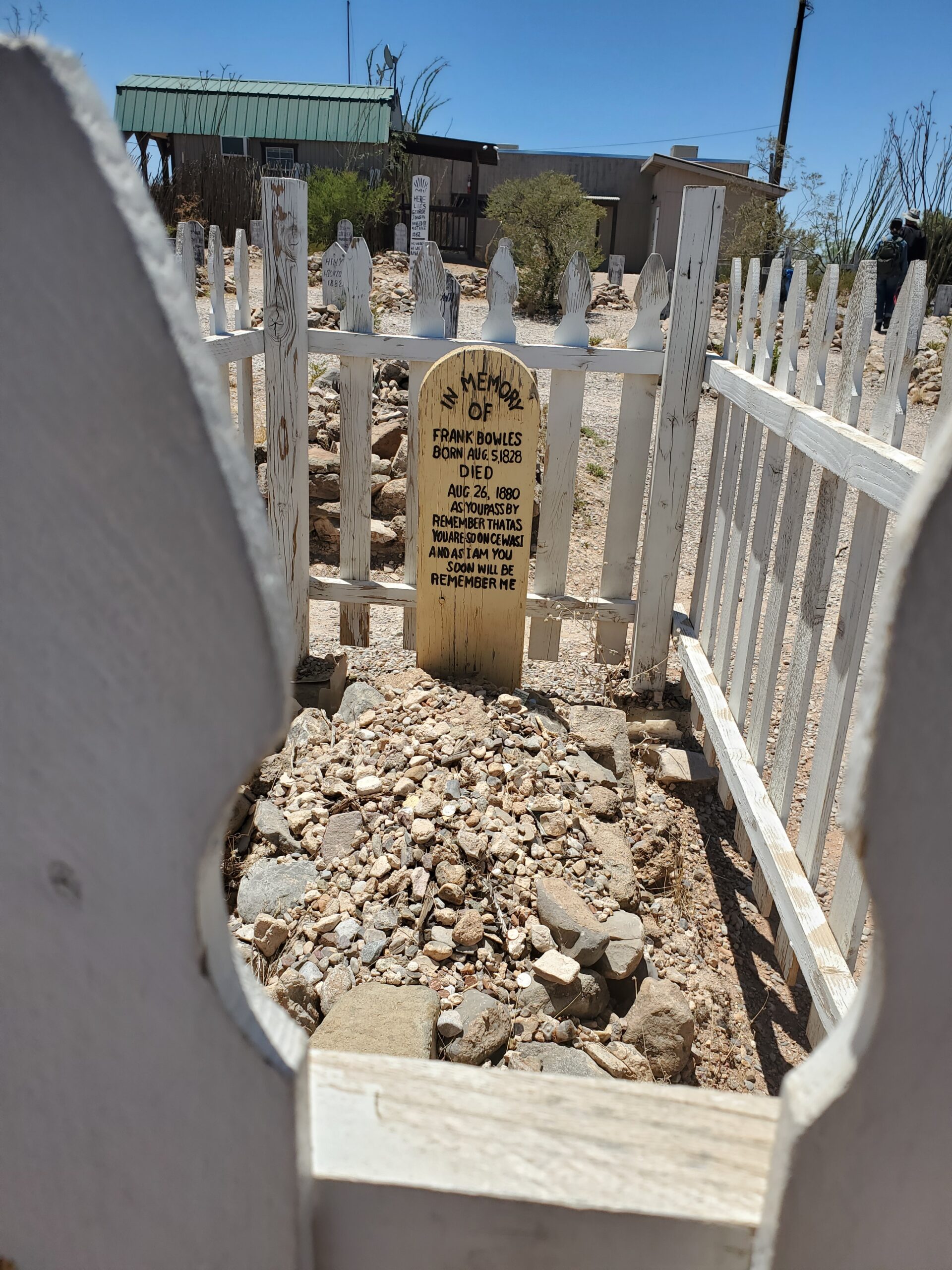 One of the wordier epitaphs in the graveyard