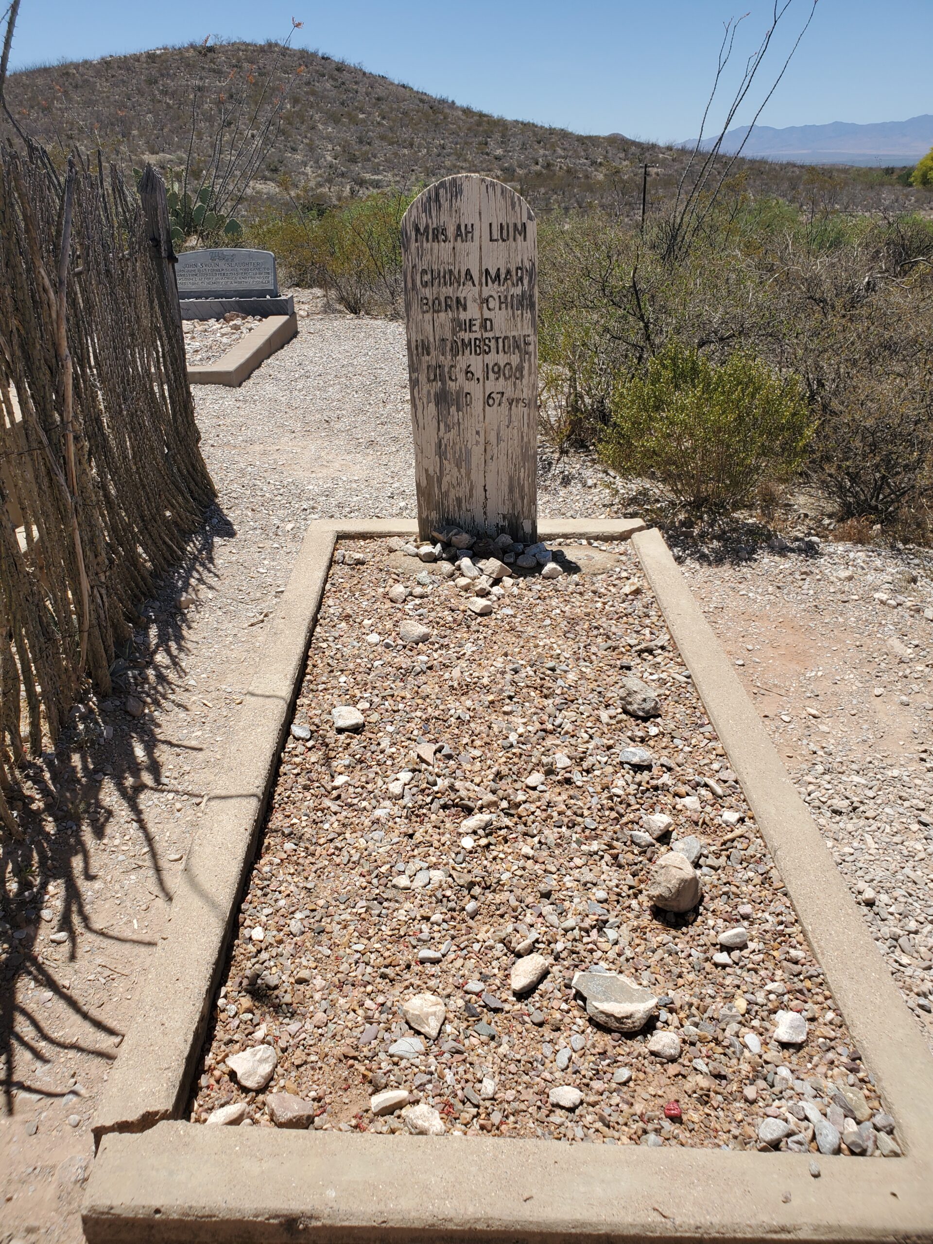 China Mary Grave