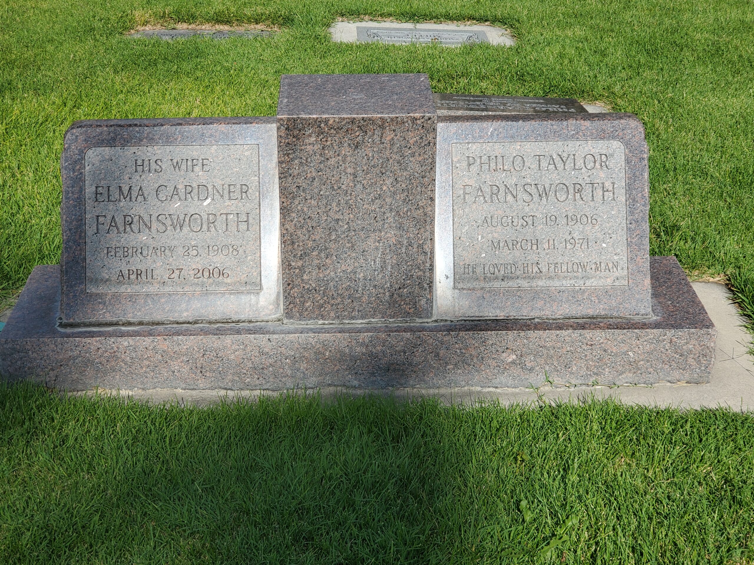 Philo Farnsworth Grave