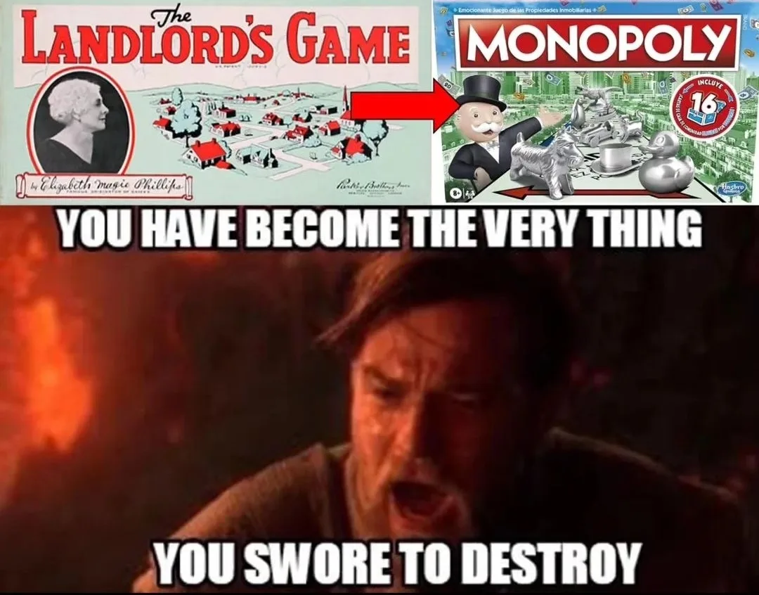 A Meme About the Landlord's Game